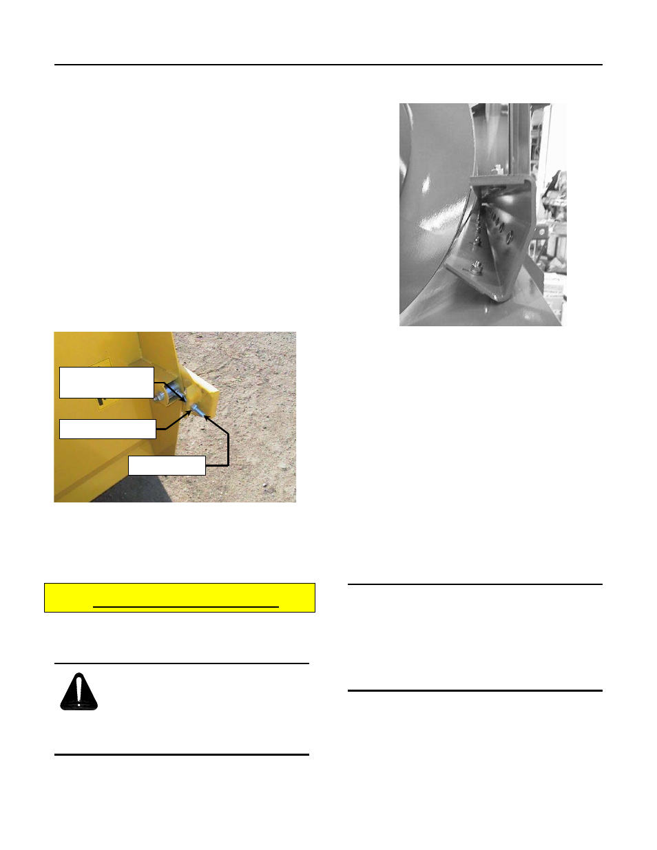 Danger, Attention | MacDon PW7 Pick-Up Header User Manual | Page 38 / 91