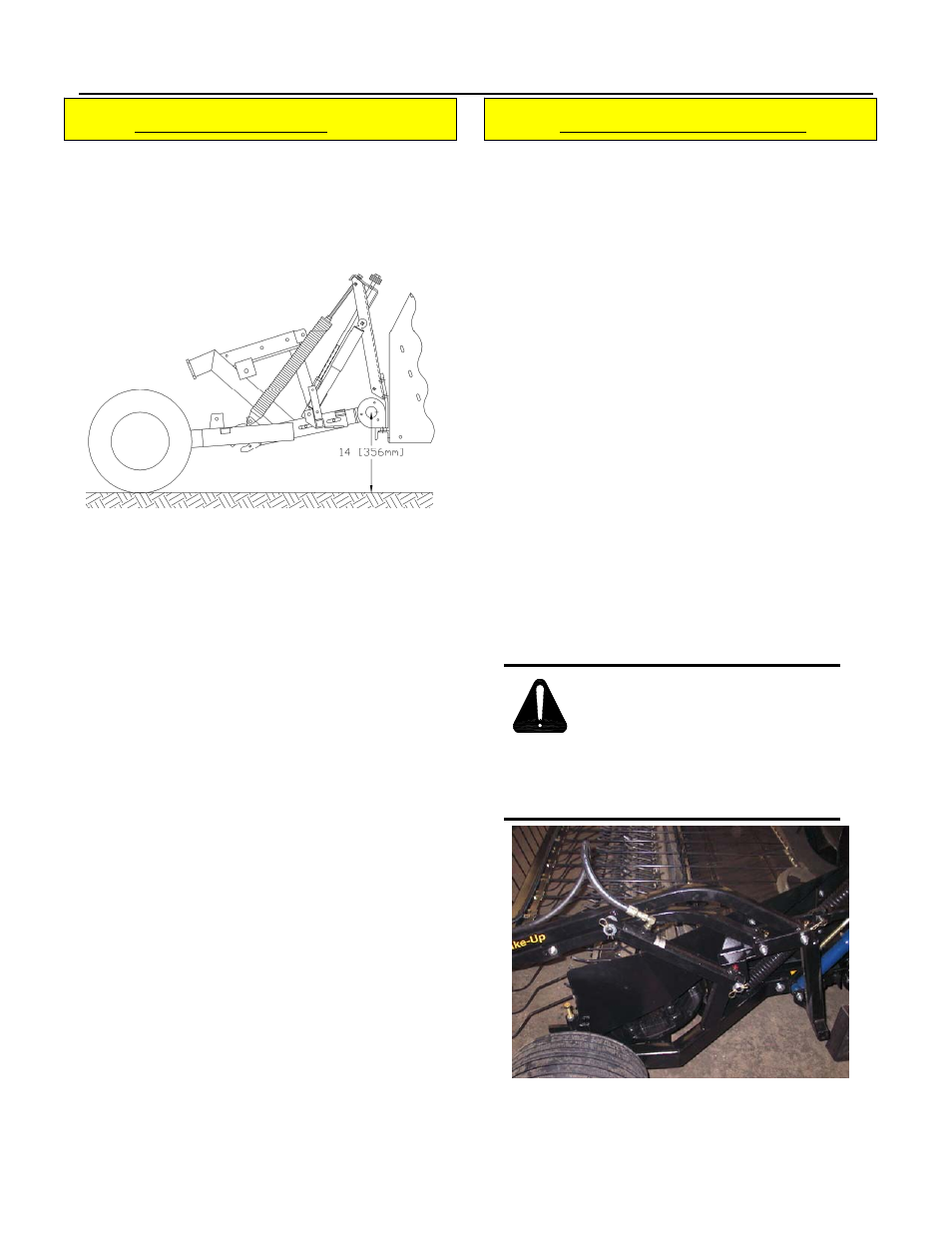 Danger | MacDon PW7 Pick-Up Header User Manual | Page 42 / 91