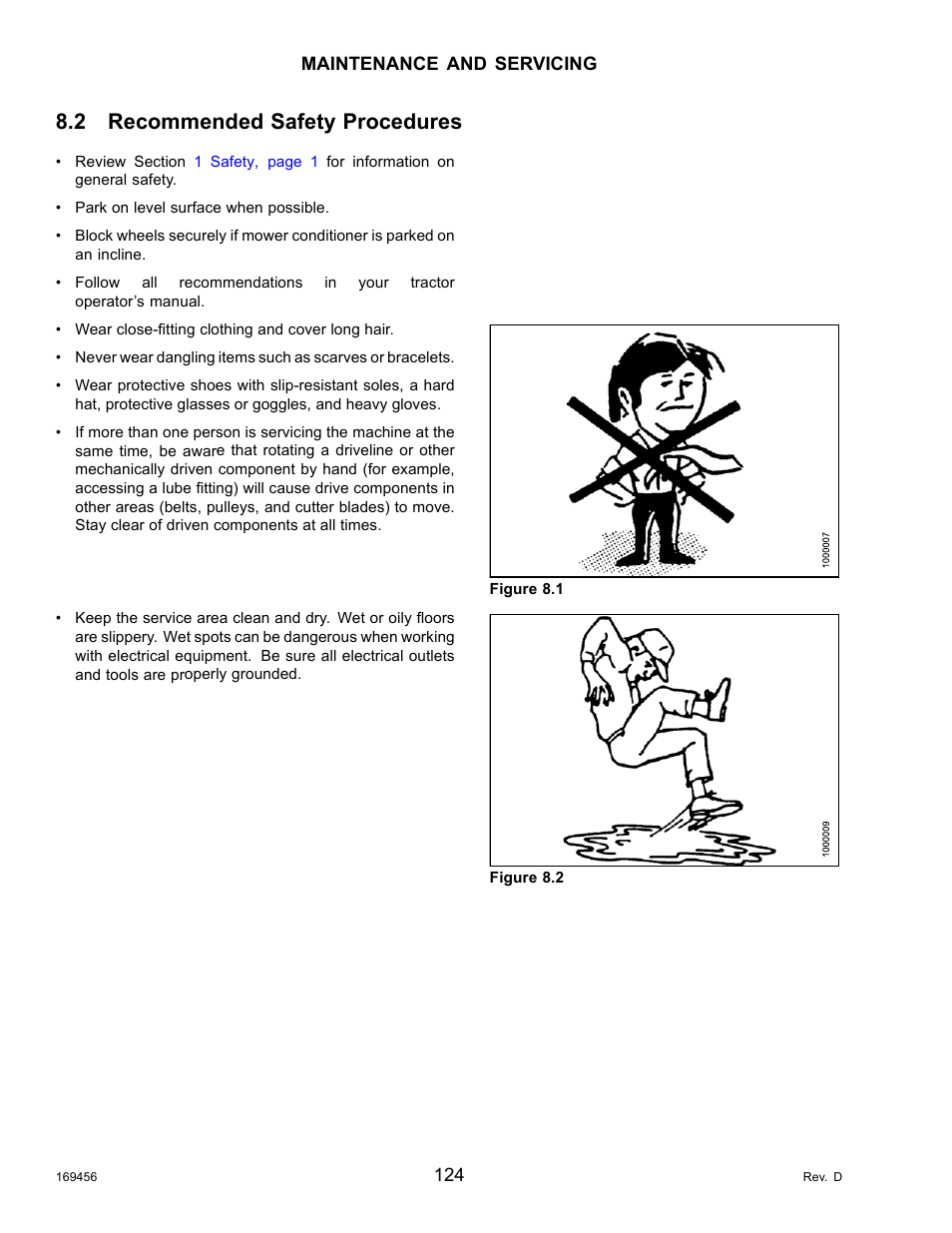 2recommended safety procedures, Recommended safety procedures, 2 recommended safety procedures | MacDon R85 Rotary Disc 16 Foot Pull-Type User Manual | Page 134 / 244