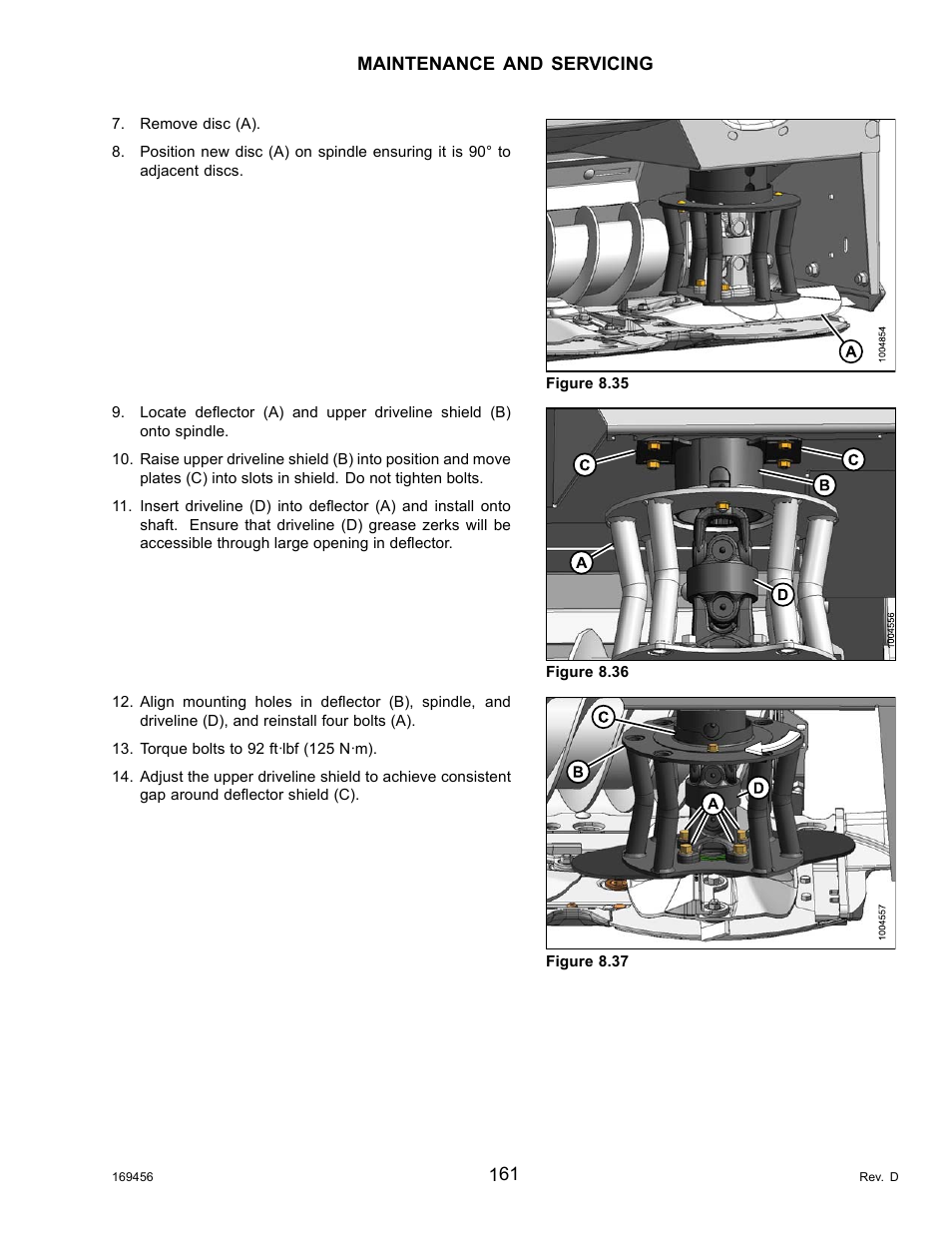 MacDon R85 Rotary Disc 16 Foot Pull-Type User Manual | Page 171 / 244