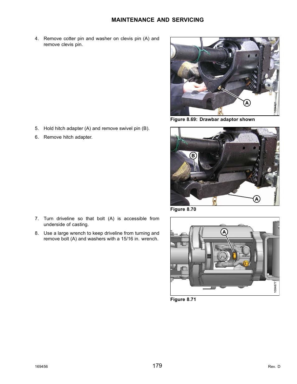 MacDon R85 Rotary Disc 16 Foot Pull-Type User Manual | Page 189 / 244