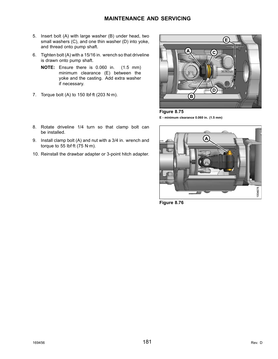 MacDon R85 Rotary Disc 16 Foot Pull-Type User Manual | Page 191 / 244