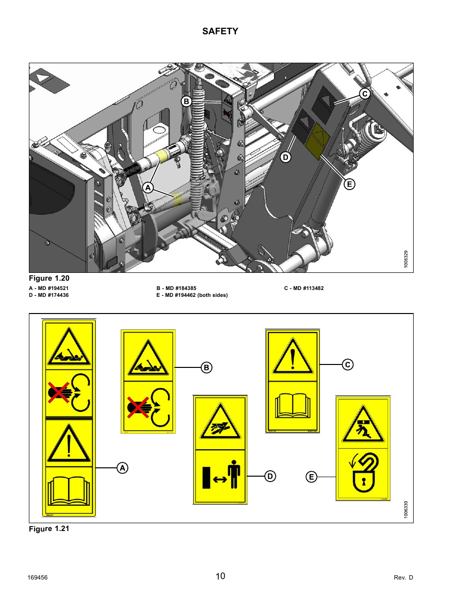 Safety | MacDon R85 Rotary Disc 16 Foot Pull-Type User Manual | Page 20 / 244