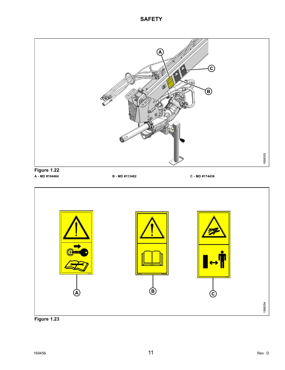 Safety | MacDon R85 Rotary Disc 16 Foot Pull-Type User Manual | Page 21 / 244