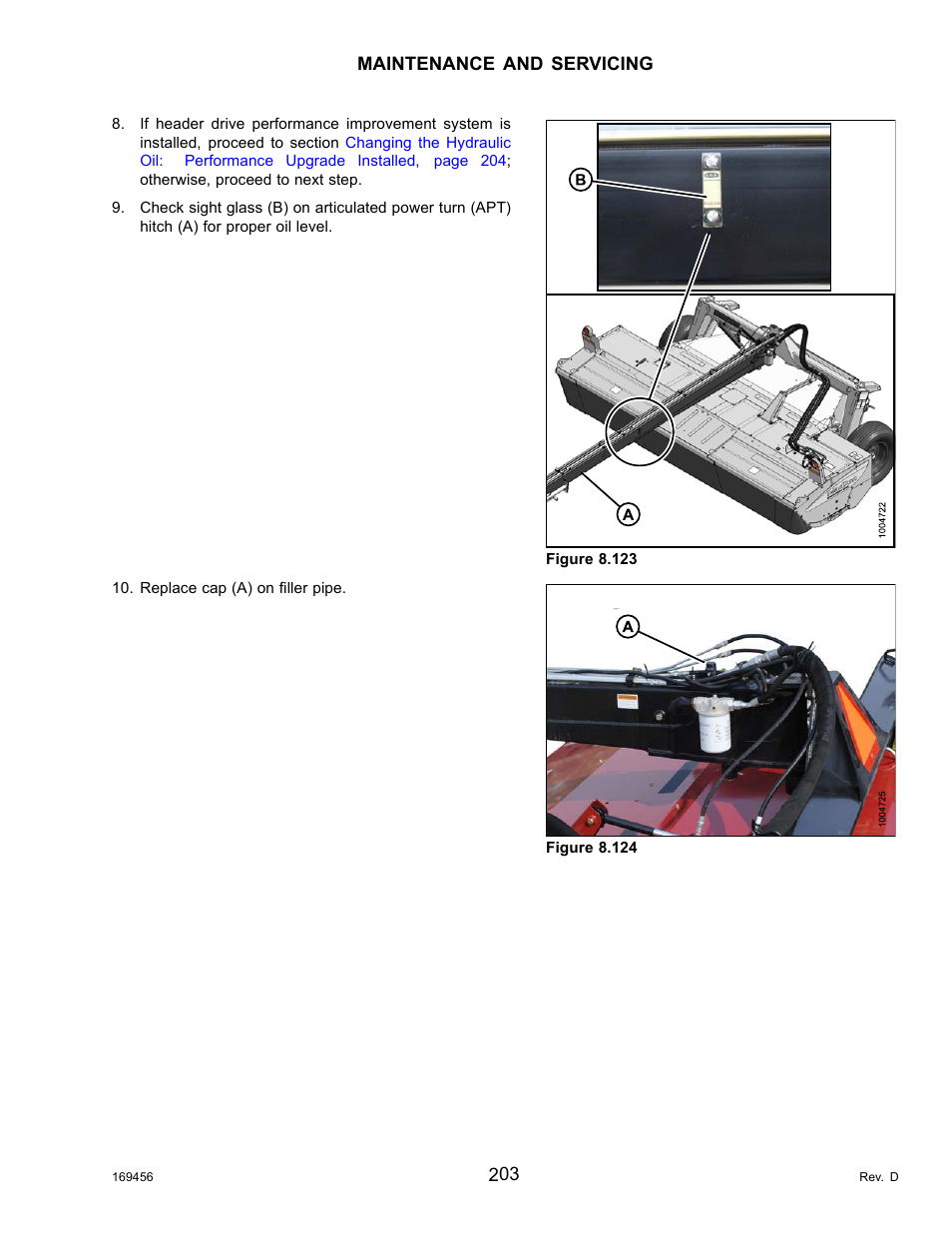 MacDon R85 Rotary Disc 16 Foot Pull-Type User Manual | Page 213 / 244