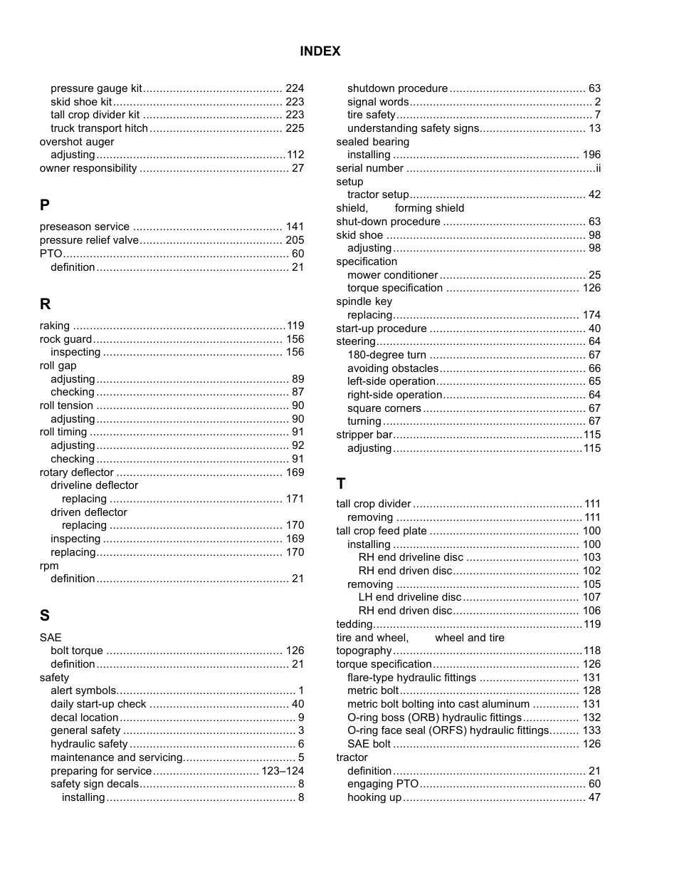 MacDon R85 Rotary Disc 16 Foot Pull-Type User Manual | Page 240 / 244