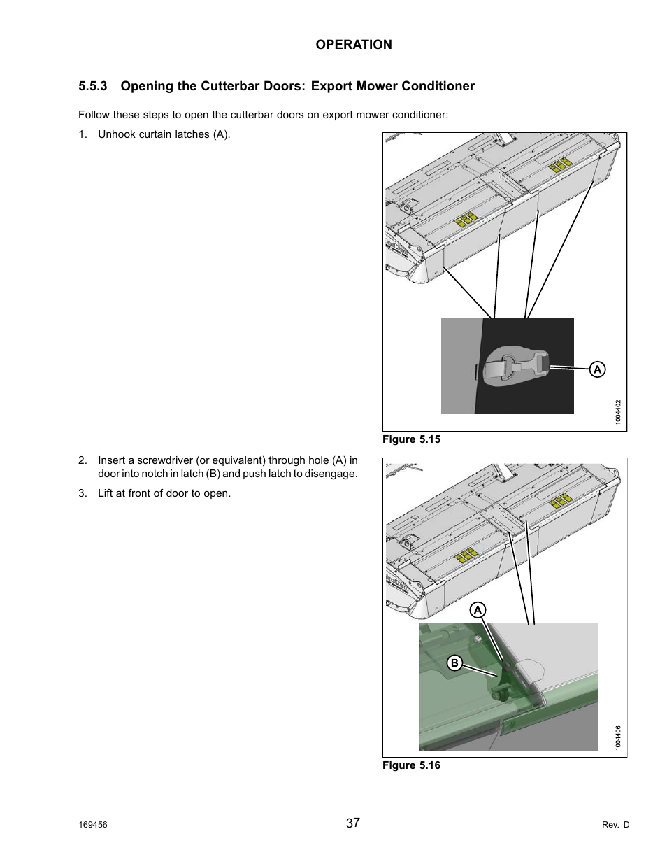 MacDon R85 Rotary Disc 16 Foot Pull-Type User Manual | Page 47 / 244