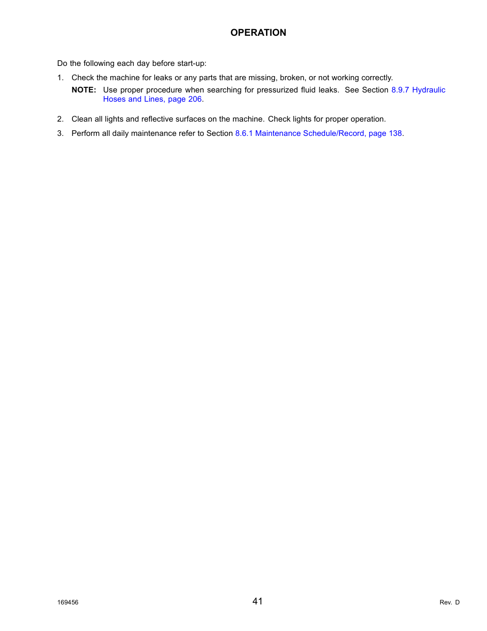MacDon R85 Rotary Disc 16 Foot Pull-Type User Manual | Page 51 / 244