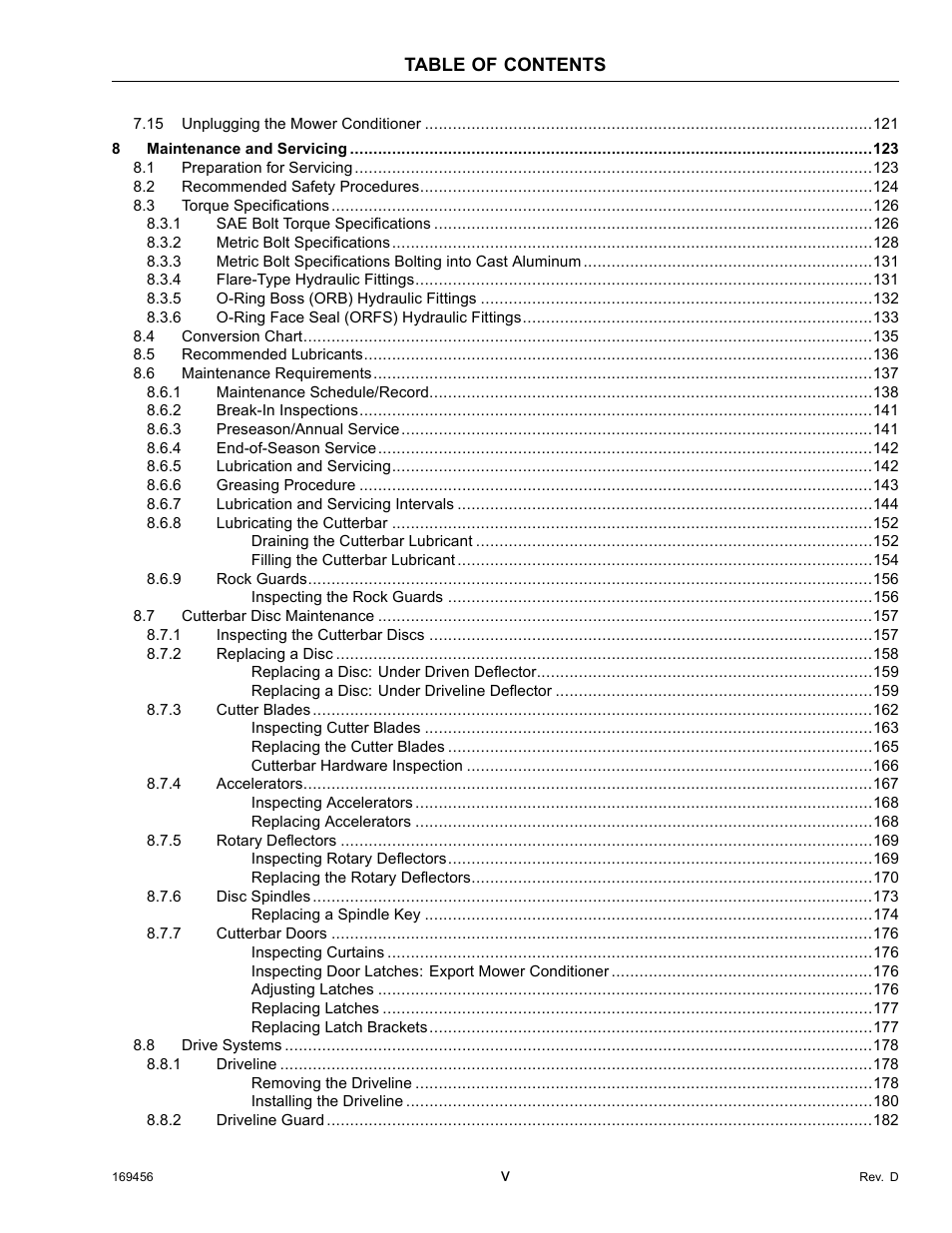 MacDon R85 Rotary Disc 16 Foot Pull-Type User Manual | Page 7 / 244