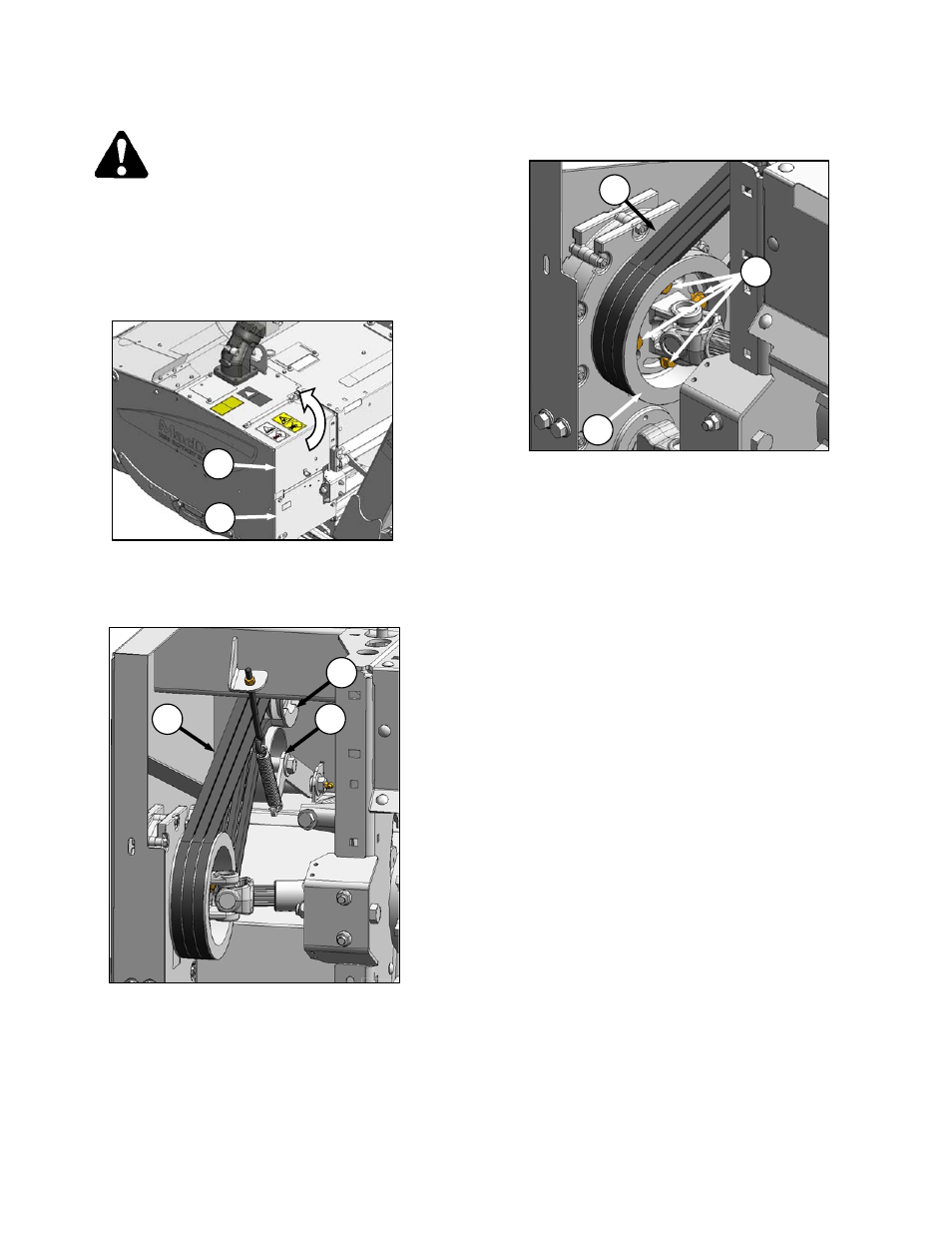 Danger | MacDon R85 Rotary Disc 13 Foot User Manual | Page 102 / 123