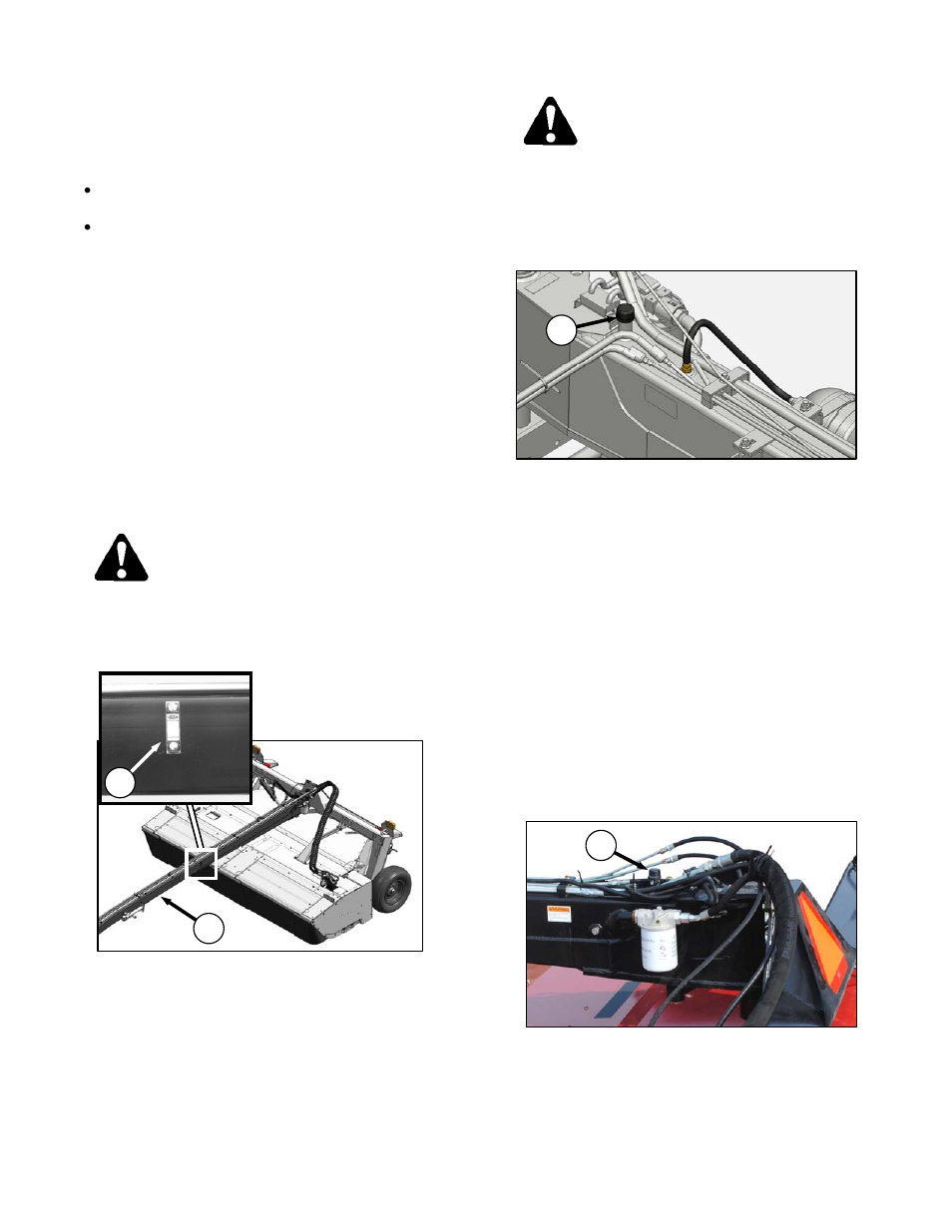Danger, Warning | MacDon R85 Rotary Disc 13 Foot User Manual | Page 104 / 123