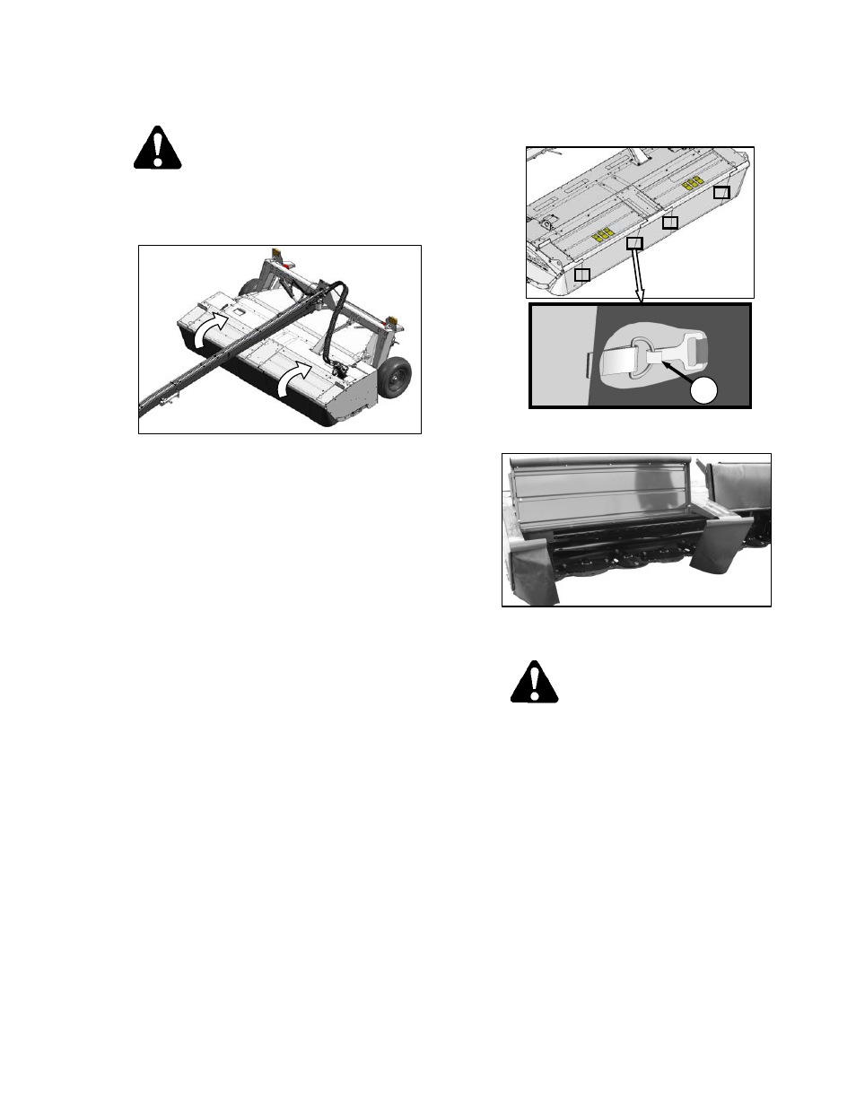 Caution | MacDon R85 Rotary Disc 13 Foot User Manual | Page 27 / 123