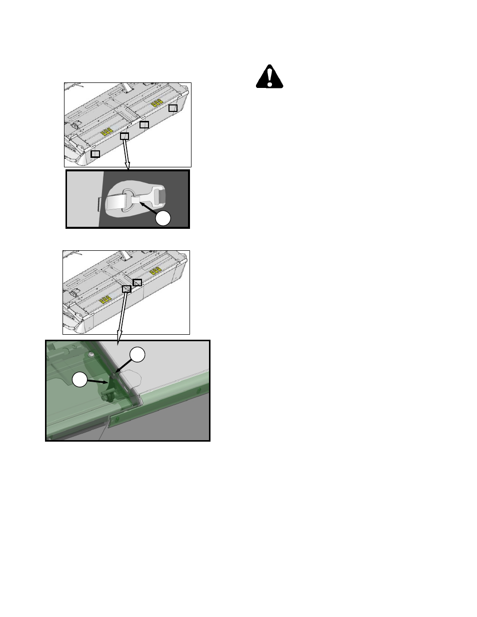 Caution | MacDon R85 Rotary Disc 13 Foot User Manual | Page 28 / 123