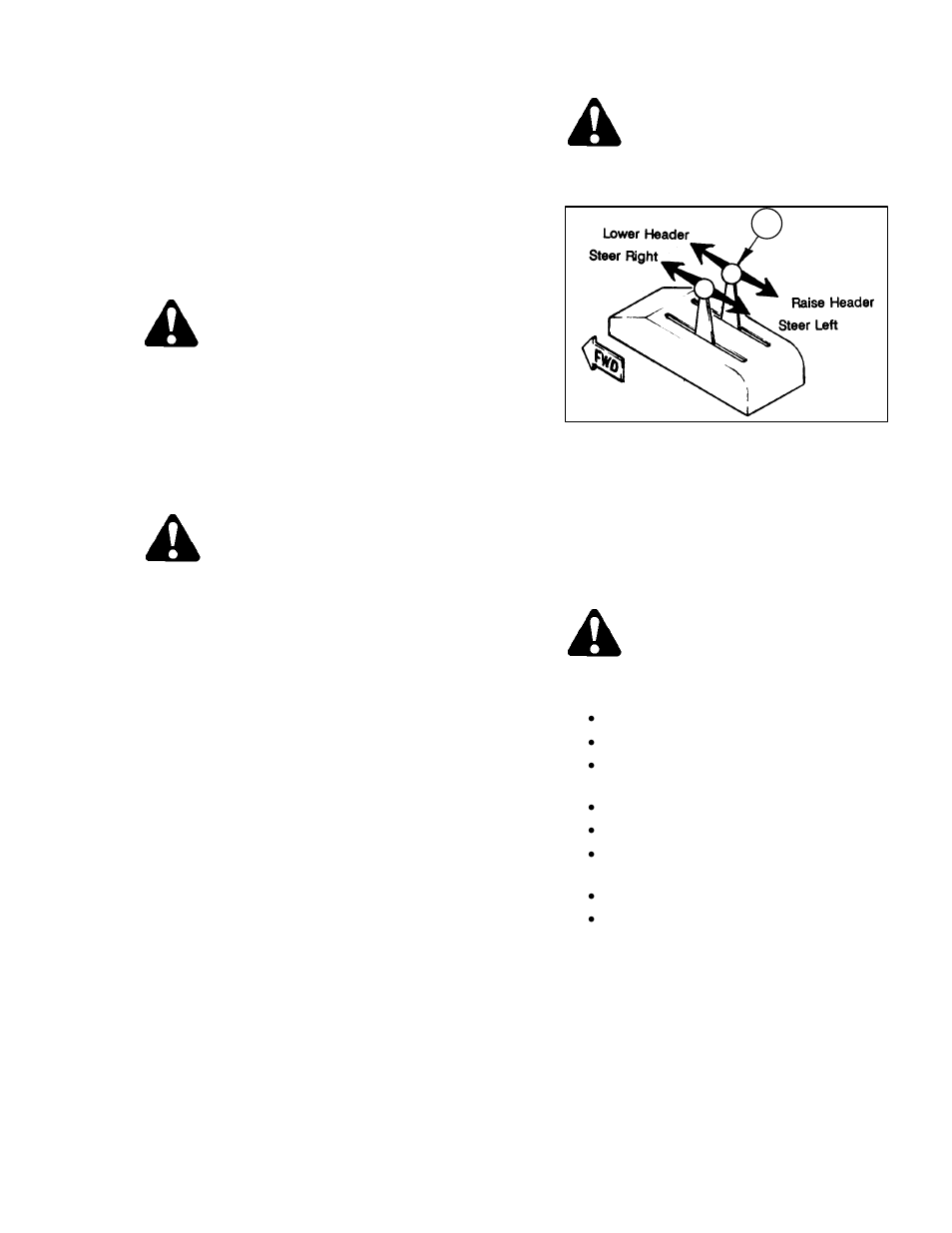 Caution, Danger | MacDon R85 Rotary Disc 13 Foot User Manual | Page 39 / 123