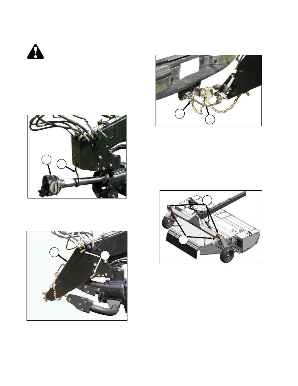 Caution | MacDon R85 Rotary Disc 13 Foot User Manual | Page 44 / 123