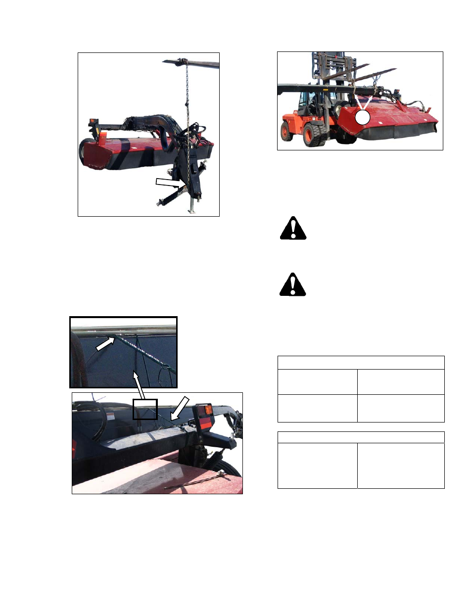Caution | MacDon R85 Rotary Disc 13 Foot User Manual | Page 47 / 123