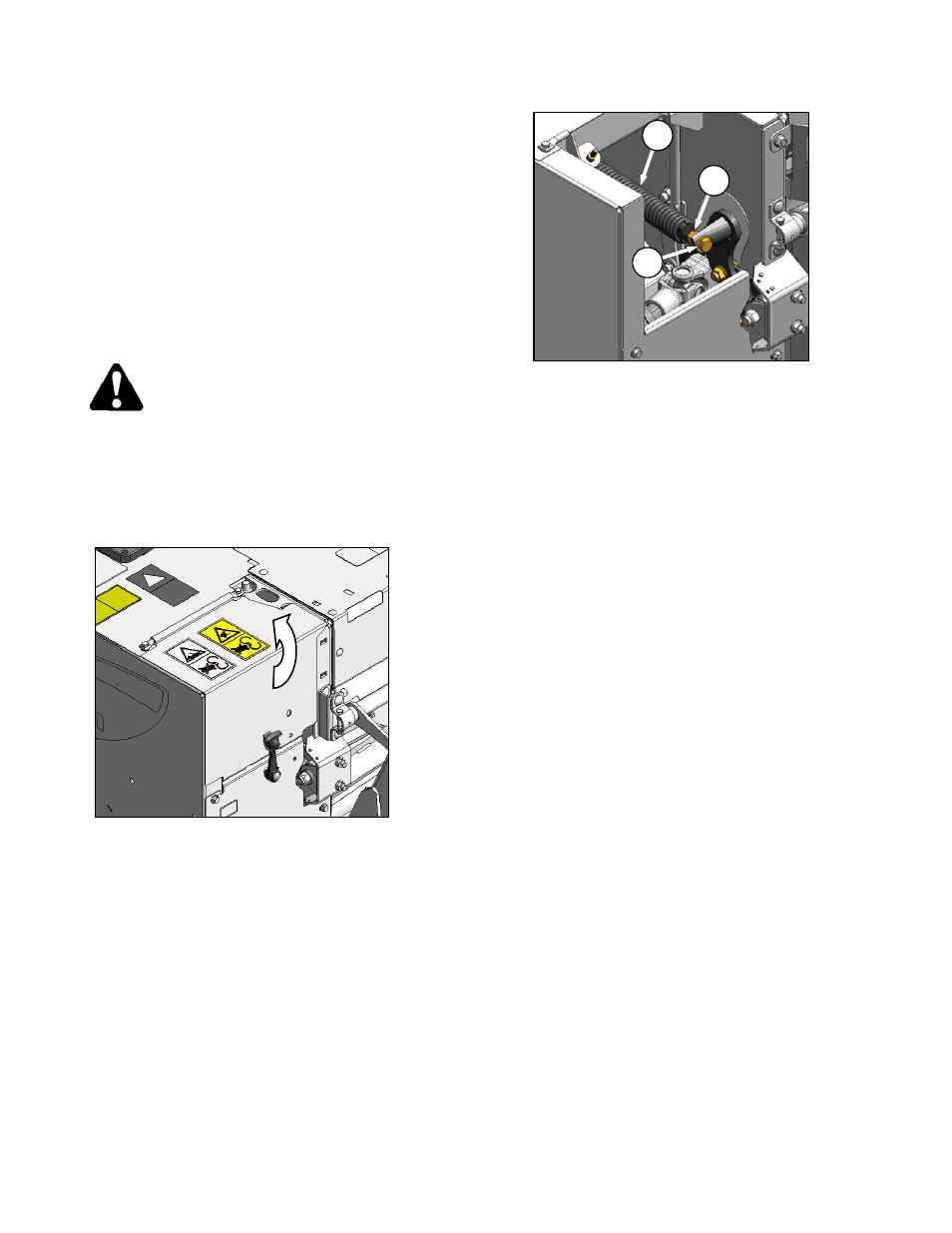 Danger | MacDon R85 Rotary Disc 13 Foot User Manual | Page 54 / 123