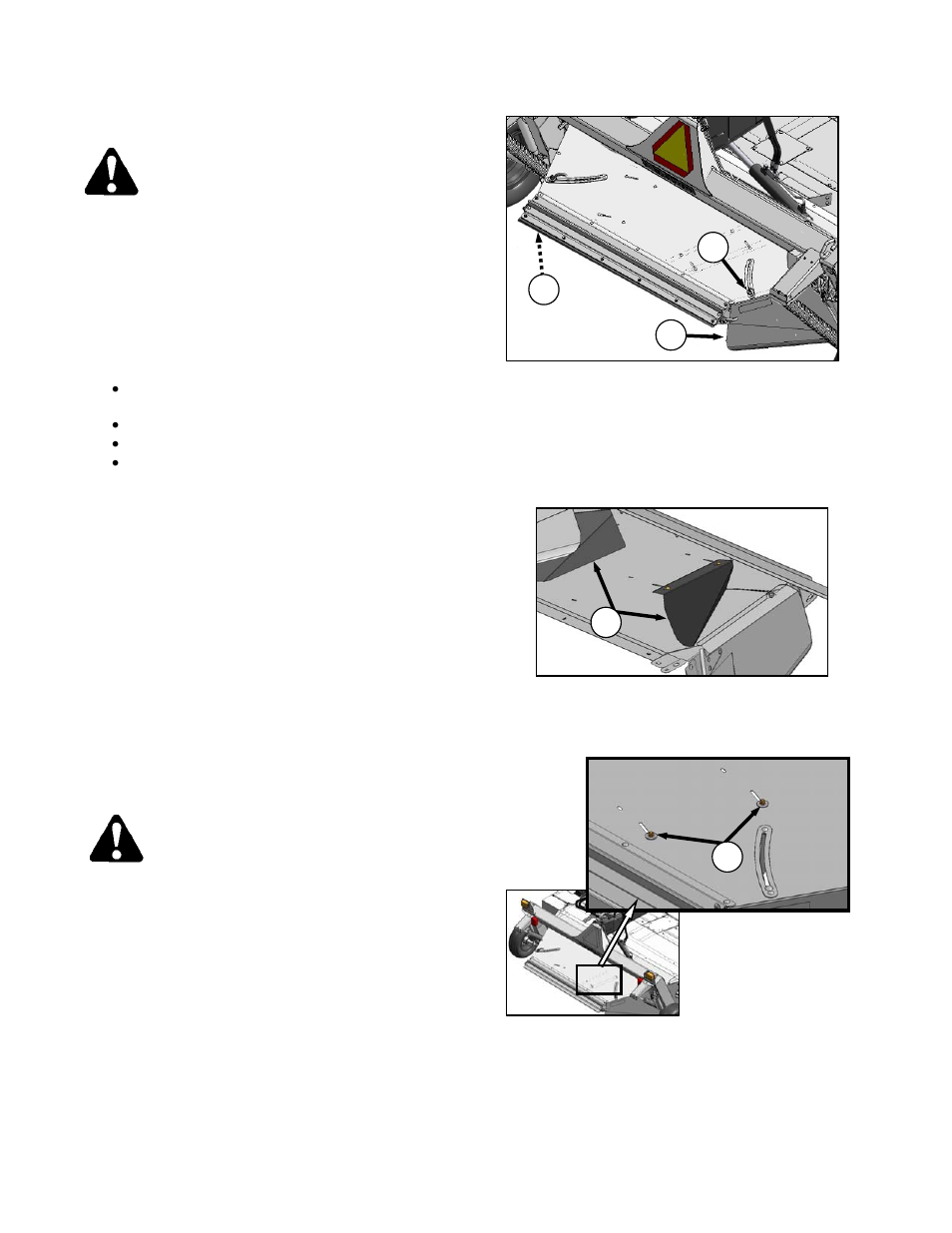 Warning, Danger | MacDon R85 Rotary Disc 13 Foot User Manual | Page 56 / 123