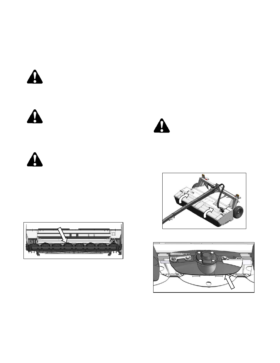 Danger, Caution | MacDon R85 Rotary Disc 13 Foot User Manual | Page 84 / 123