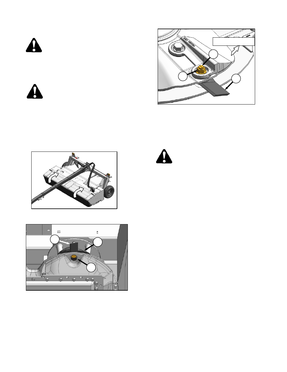 Caution, Danger, Warning | MacDon R85 Rotary Disc 13 Foot User Manual | Page 88 / 123