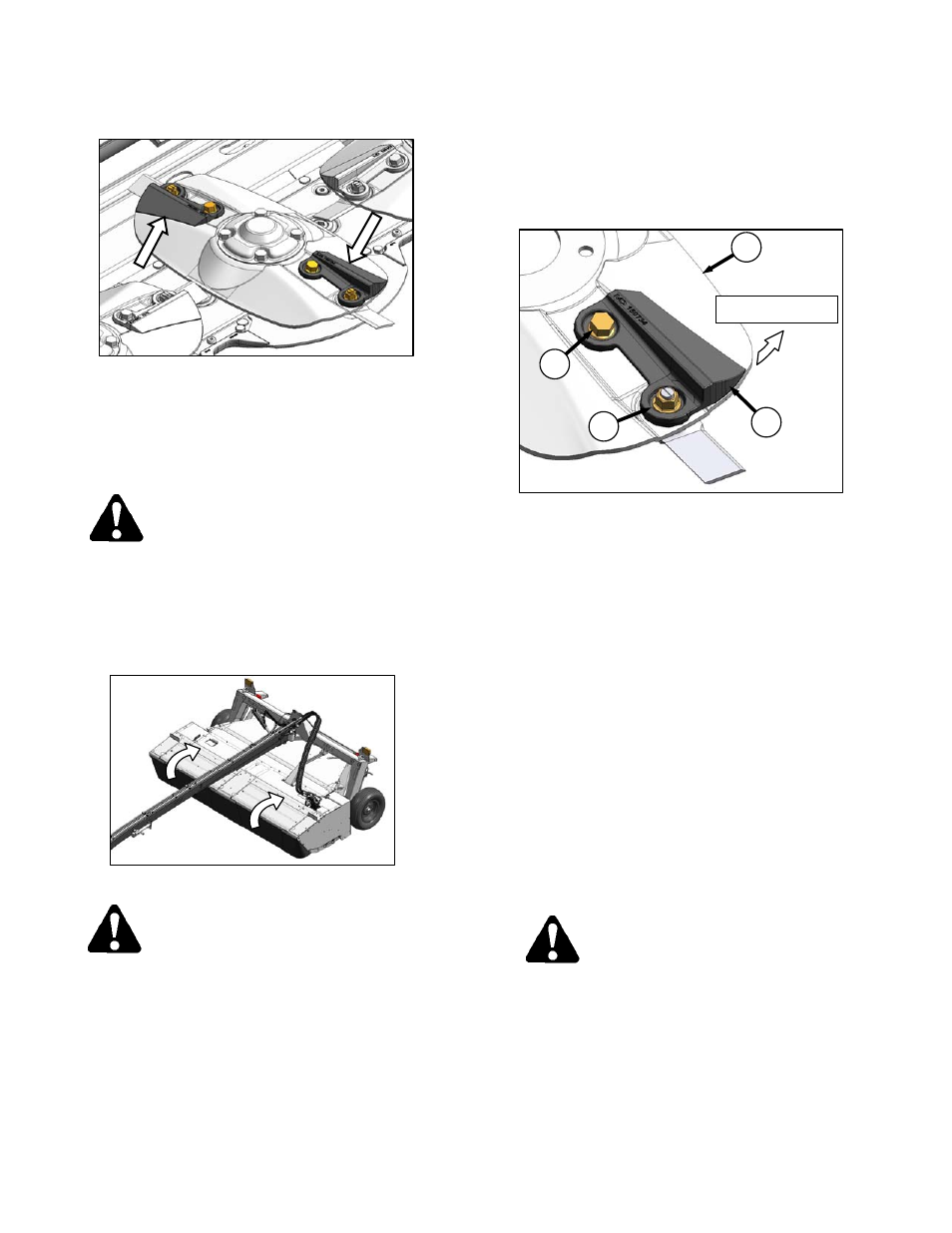 Danger, Caution, Warning | MacDon R85 Rotary Disc 13 Foot User Manual | Page 90 / 123