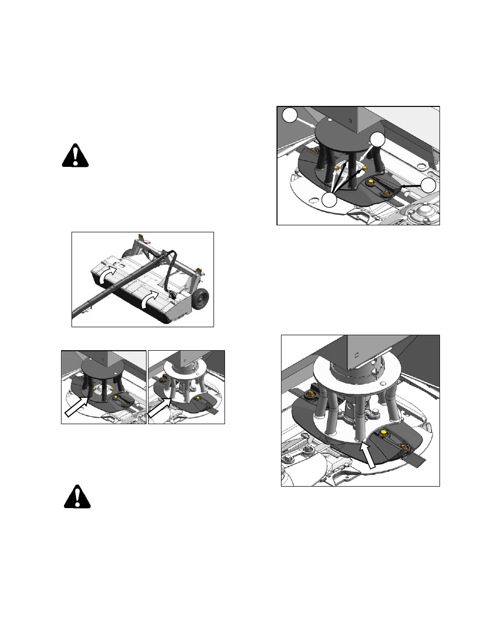 Danger, Warning | MacDon R85 Rotary Disc 13 Foot User Manual | Page 91 / 123