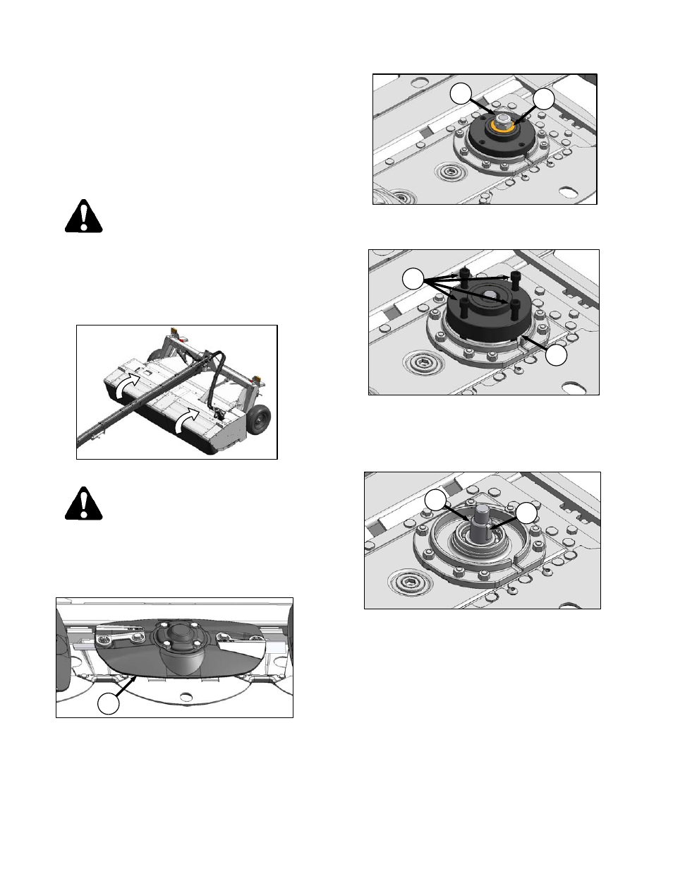 Danger, Caution | MacDon R85 Rotary Disc 13 Foot User Manual | Page 92 / 123