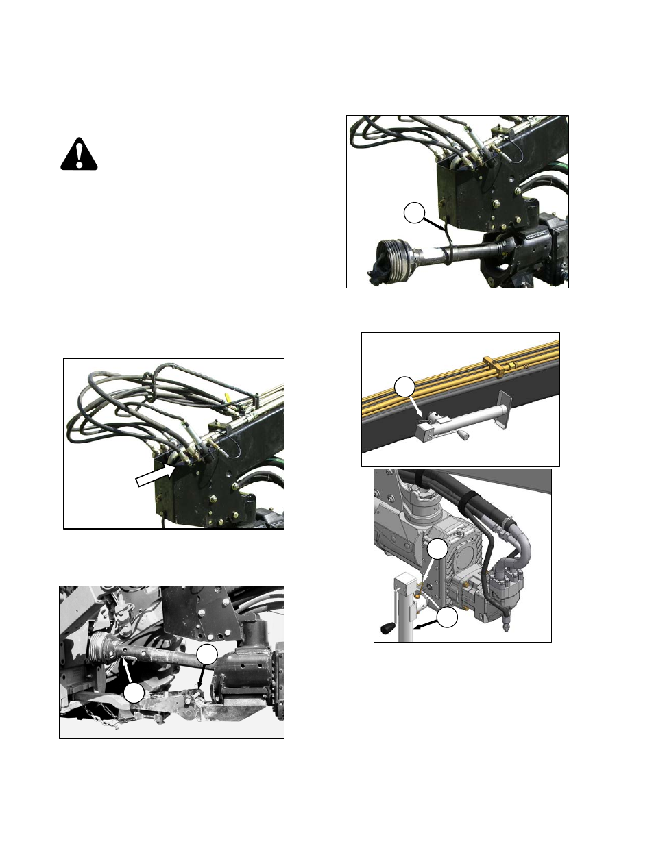 Caution | MacDon R85 Rotary Disc 13 Foot Pull-Type User Manual | Page 26 / 103