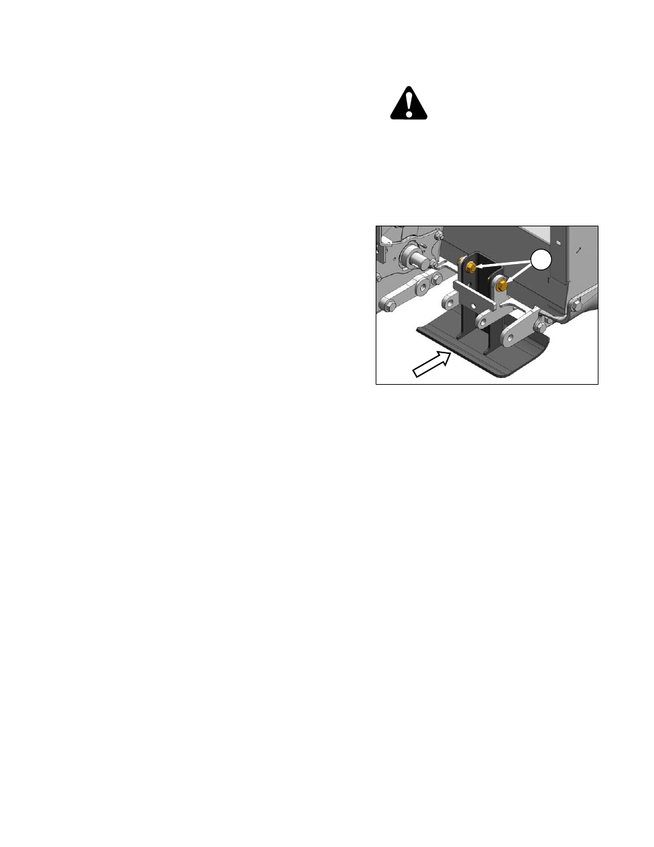 Danger | MacDon R85 Rotary Disc 13 Foot Pull-Type User Manual | Page 41 / 103