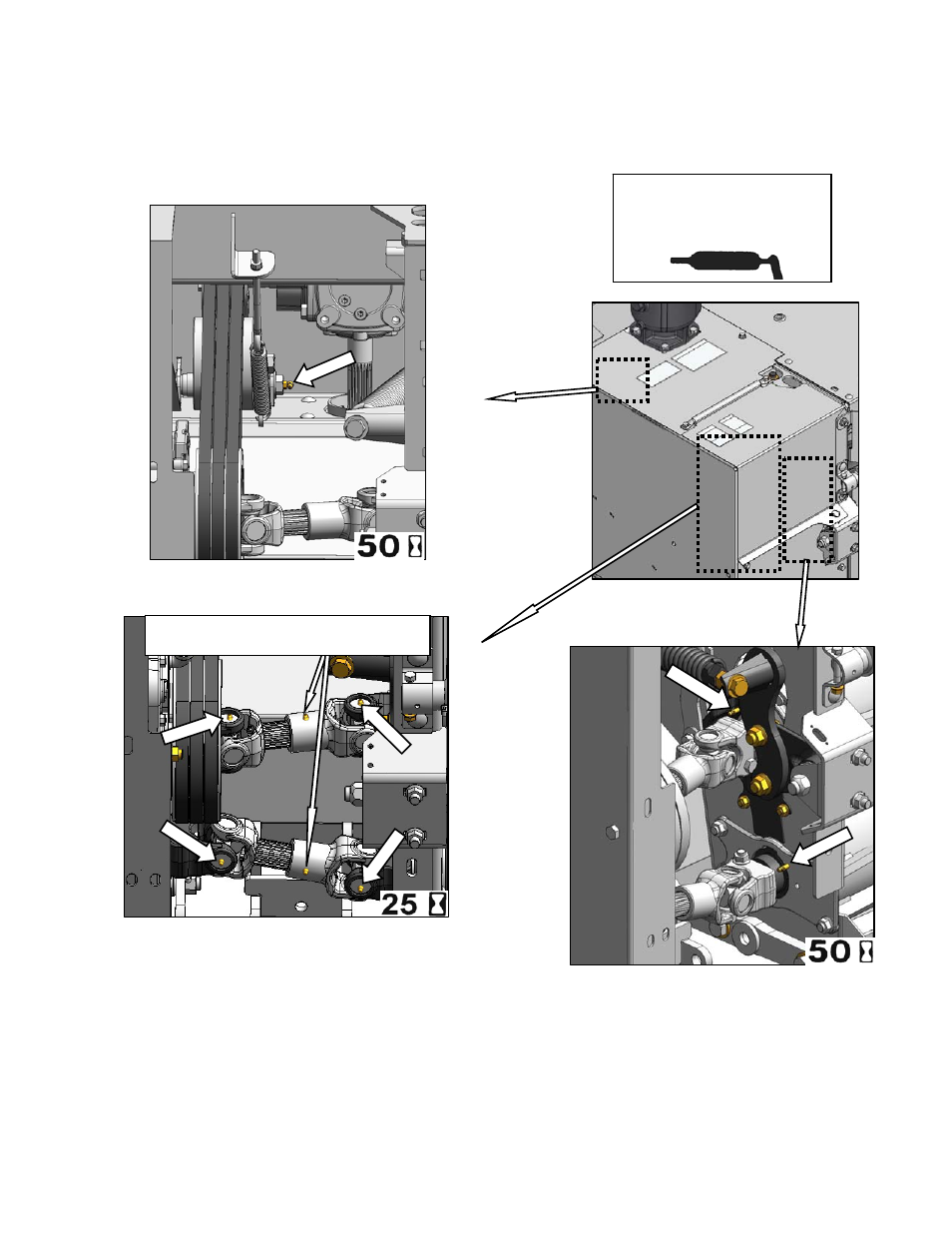 Maintenance and servicing | MacDon R85 Rotary Disc 13 Foot Pull-Type User Manual | Page 63 / 103