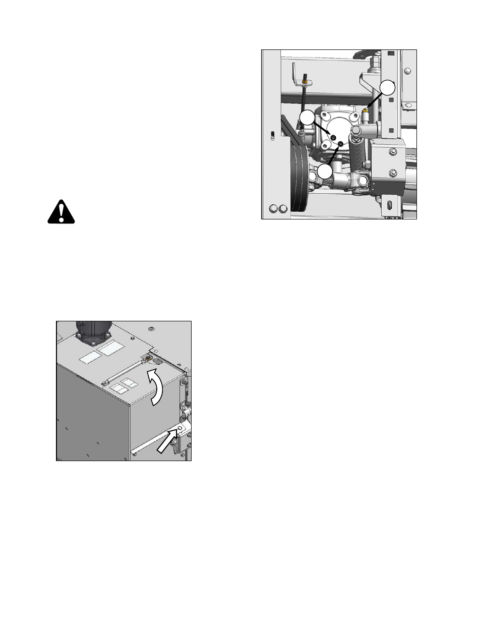 Danger | MacDon R85 Rotary Disc 13 Foot Pull-Type User Manual | Page 78 / 103
