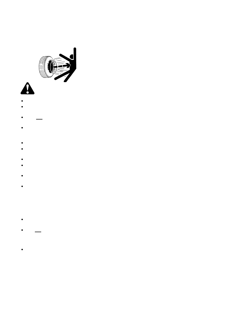 Warning | MacDon R85 Rotary Disc 13 Foot Pull-Type User Manual | Page 92 / 103