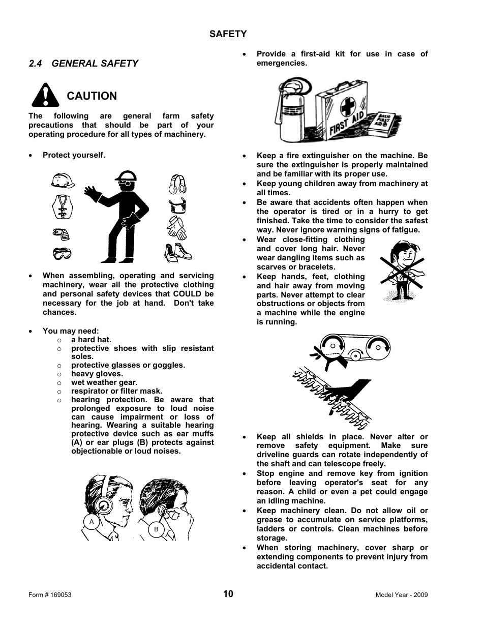Caution | MacDon R80 Rotary Disc Pull-Type Windrower User Manual | Page 12 / 124