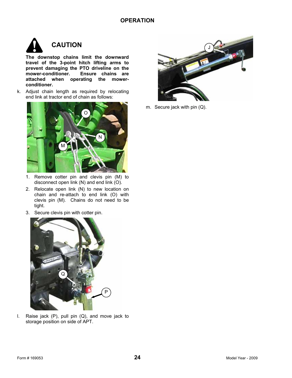 Caution | MacDon R80 Rotary Disc Pull-Type Windrower User Manual | Page 26 / 124