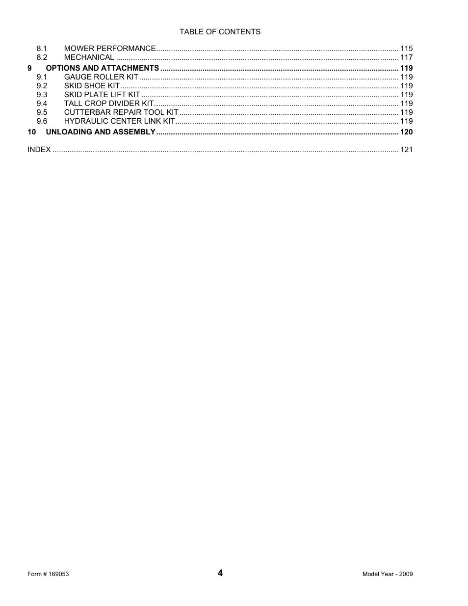 MacDon R80 Rotary Disc Pull-Type Windrower User Manual | Page 6 / 124