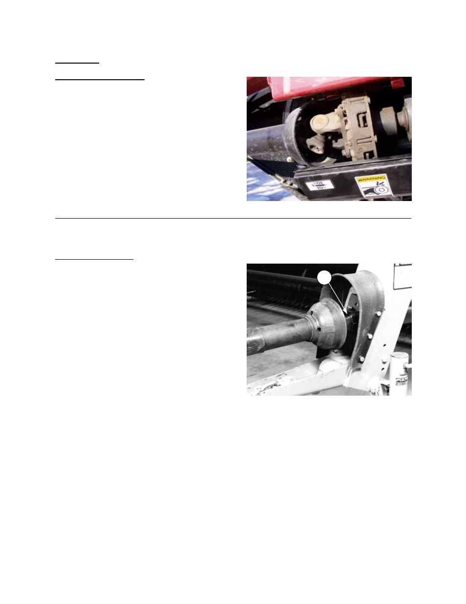 Maintenance/service | MacDon 4000 Mower Conditioner User Manual | Page 47 / 73