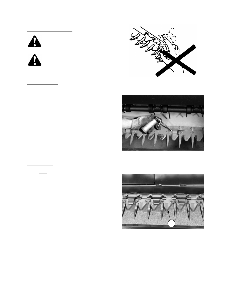 Maintenance/service | MacDon 4000 Mower Conditioner User Manual | Page 48 / 73
