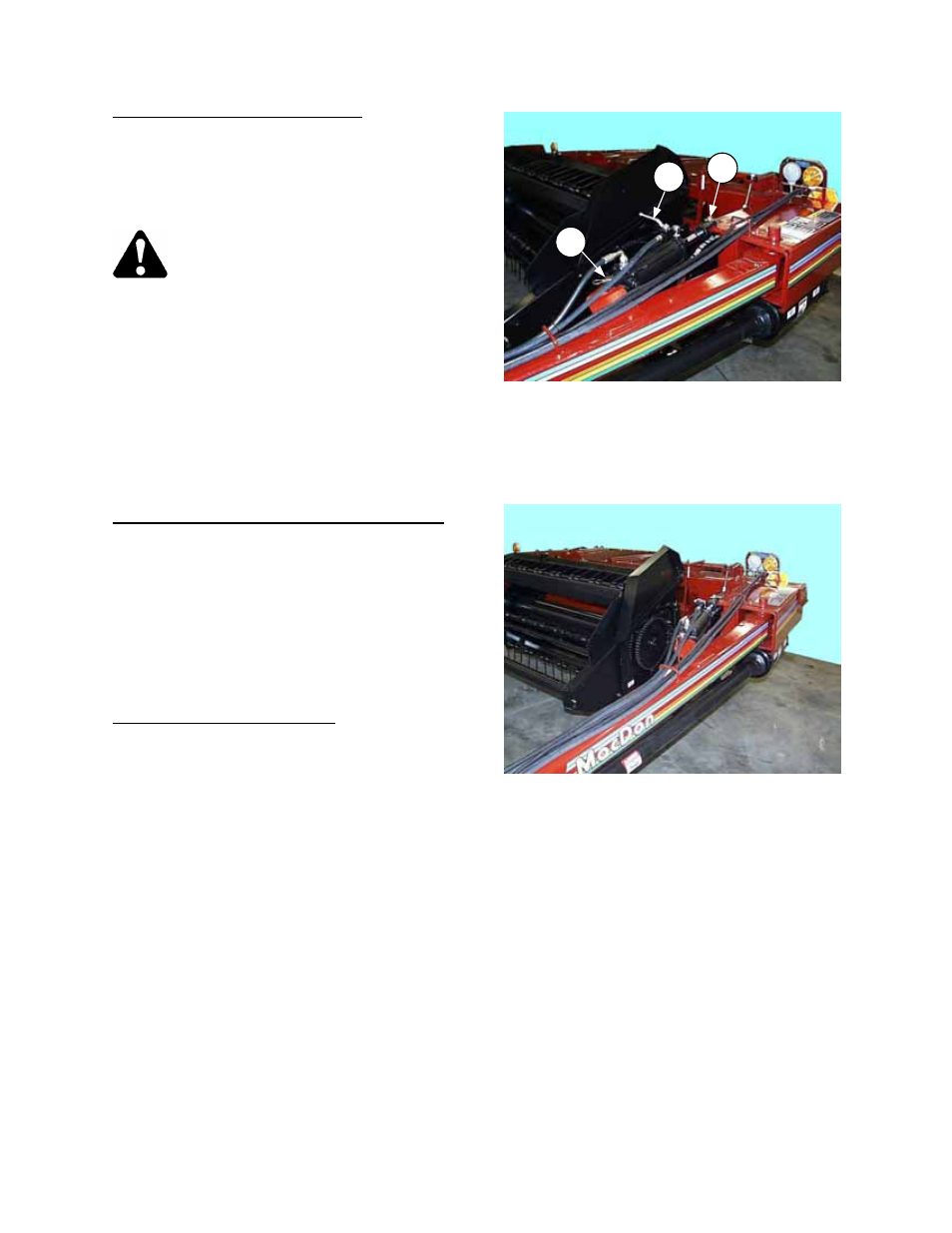 Unloading & assembly | MacDon 4000 Mower Conditioner User Manual | Page 70 / 73