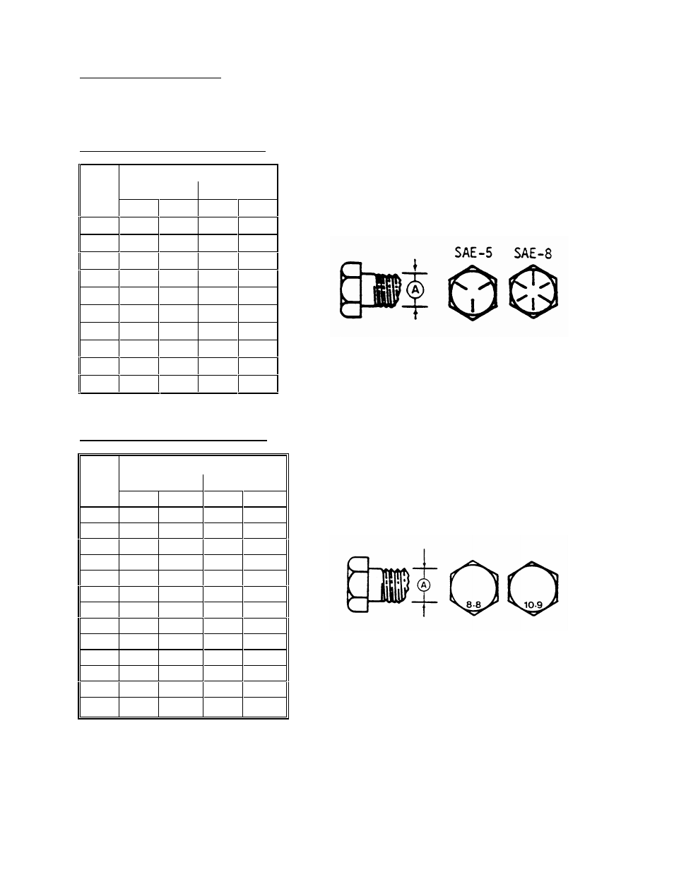 Torque specifications | MacDon 5020 Mower Conditioner User Manual | Page 11 / 79