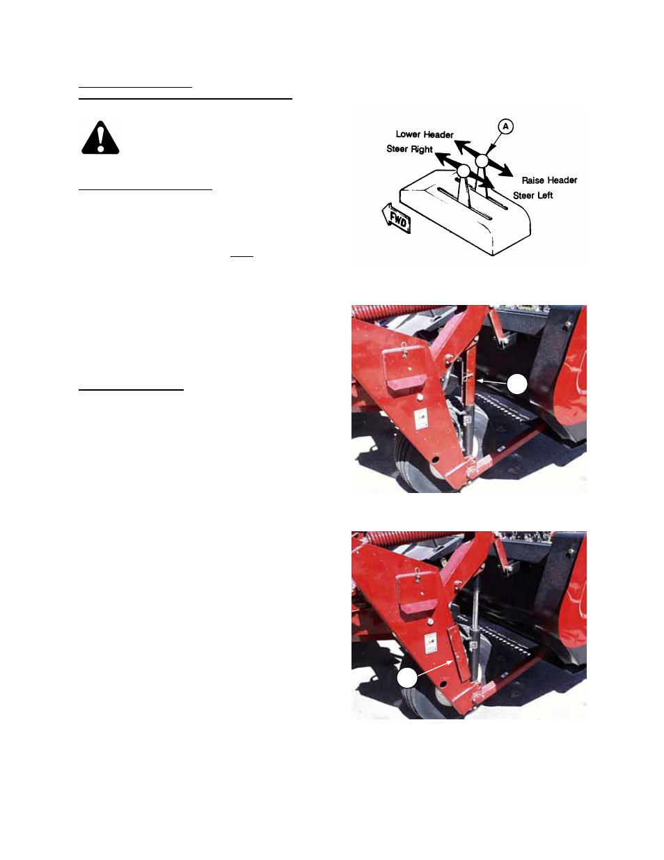 Operation | MacDon 5020 Mower Conditioner User Manual | Page 22 / 79