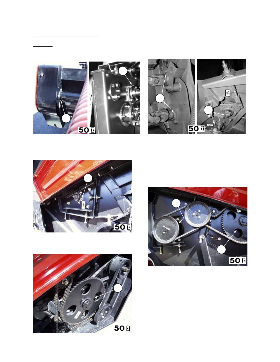 Maintenance/service | MacDon 5020 Mower Conditioner User Manual | Page 42 / 79