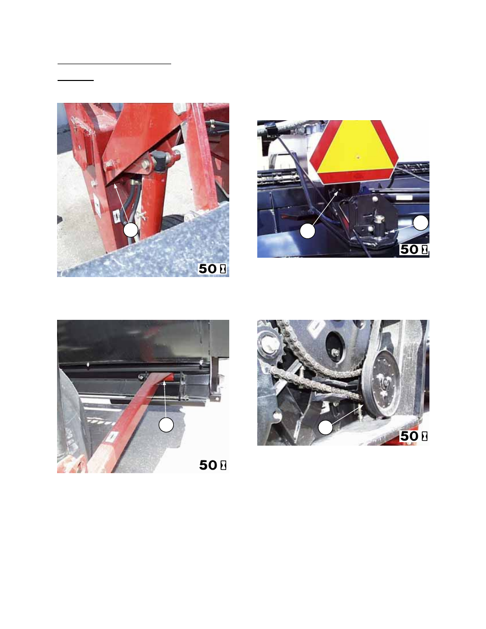 Maintenance/service | MacDon 5020 Mower Conditioner User Manual | Page 43 / 79