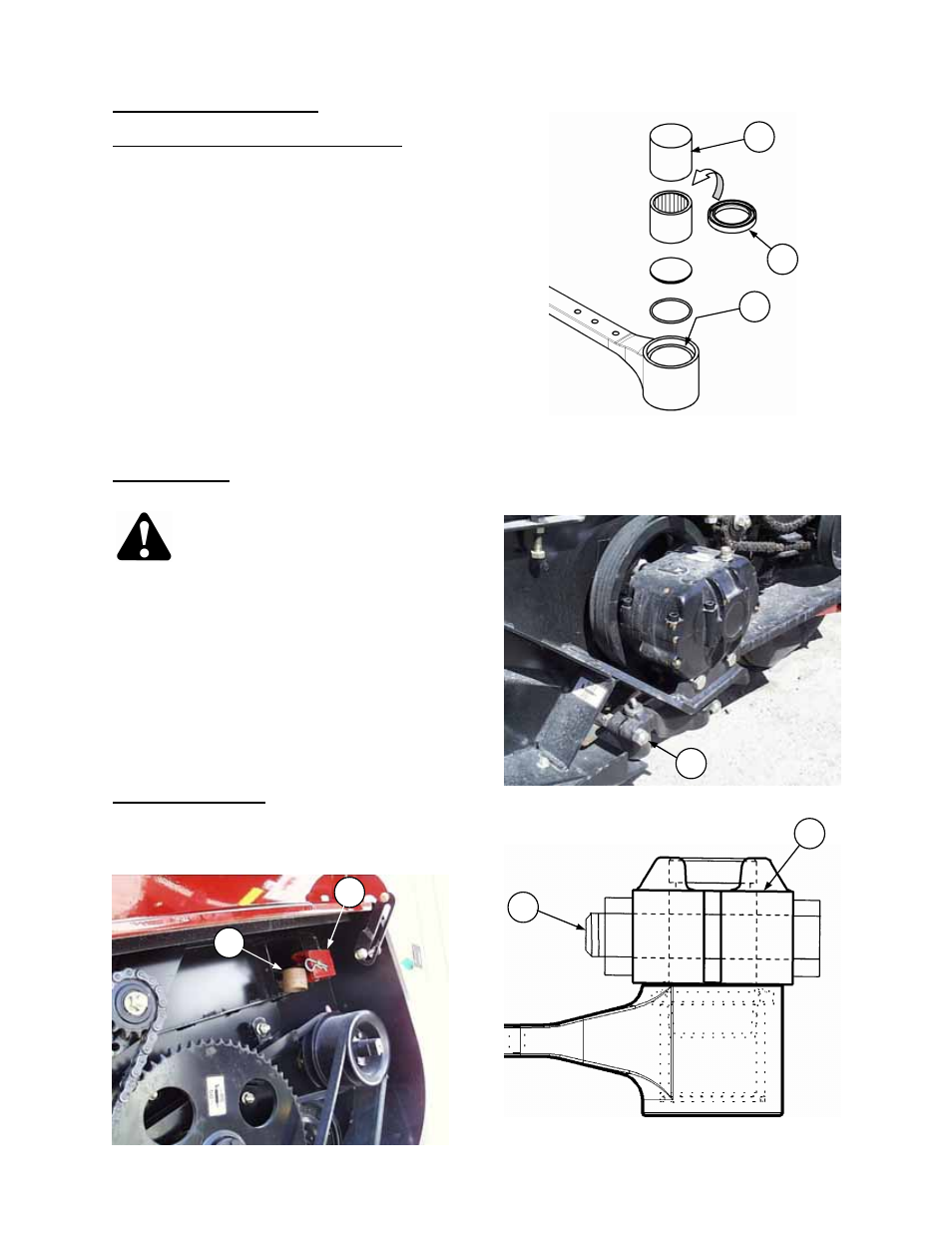 Maintenance/service | MacDon 5020 Mower Conditioner User Manual | Page 48 / 79