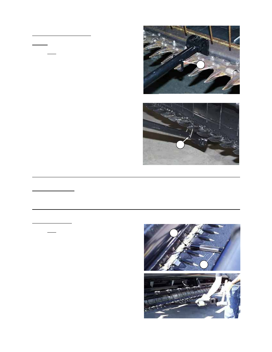 Maintenance/service | MacDon 5020 Mower Conditioner User Manual | Page 49 / 79