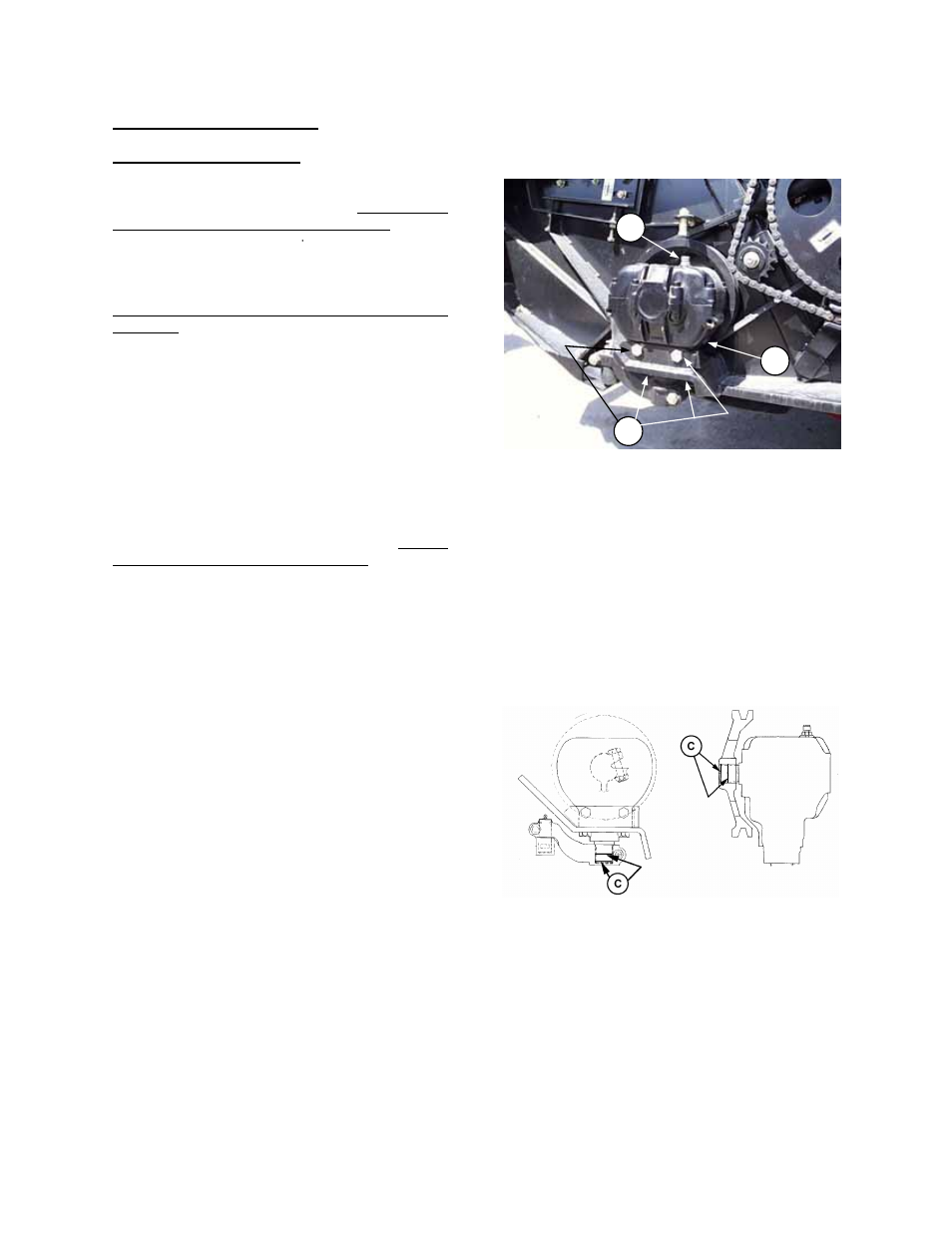 Maintenance/service | MacDon 5020 Mower Conditioner User Manual | Page 51 / 79