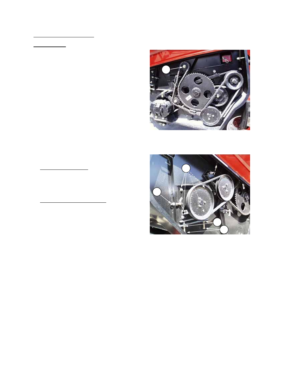 Maintenance/service | MacDon 5020 Mower Conditioner User Manual | Page 53 / 79