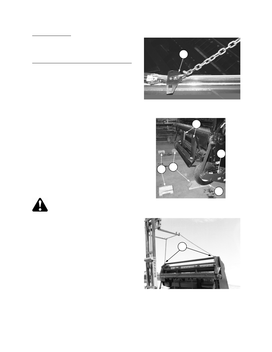 Unloading & assembly | MacDon 5020 Mower Conditioner User Manual | Page 70 / 79