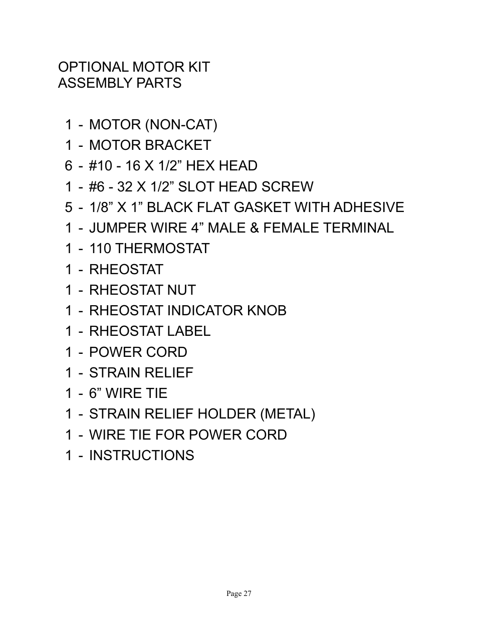 New Buck Corporation FS 21 User Manual | Page 29 / 33