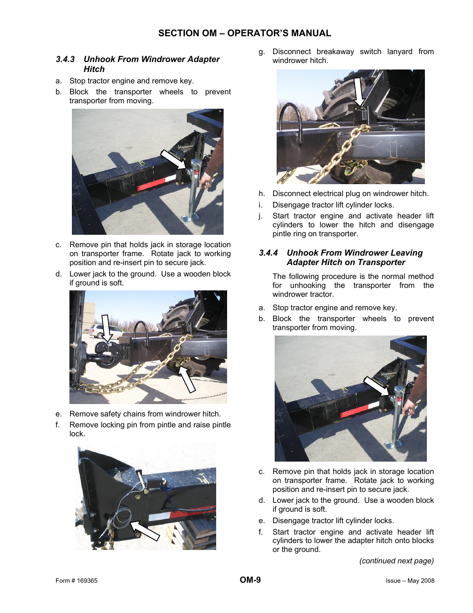 MacDon Double Windrow Attachment User Manual | Page 33 / 65