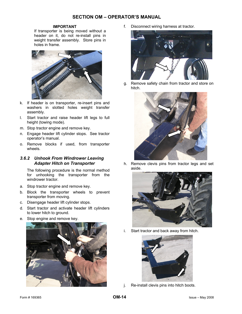 MacDon Double Windrow Attachment User Manual | Page 38 / 65